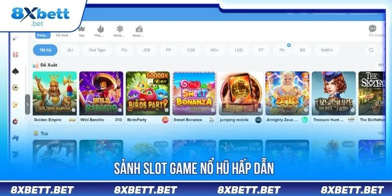Slot game tại 8XBET tập trung vào trải nghiệm nhanh